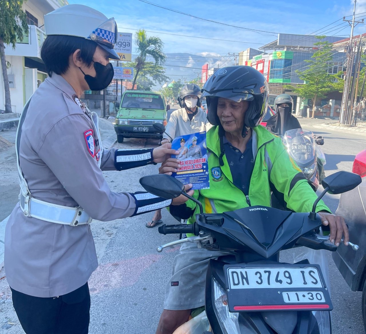 Satgas Preemtif Operasi Keselamatan Tinombala 2026 Gencar Edukasi Keselamatan Berkendara di Palu