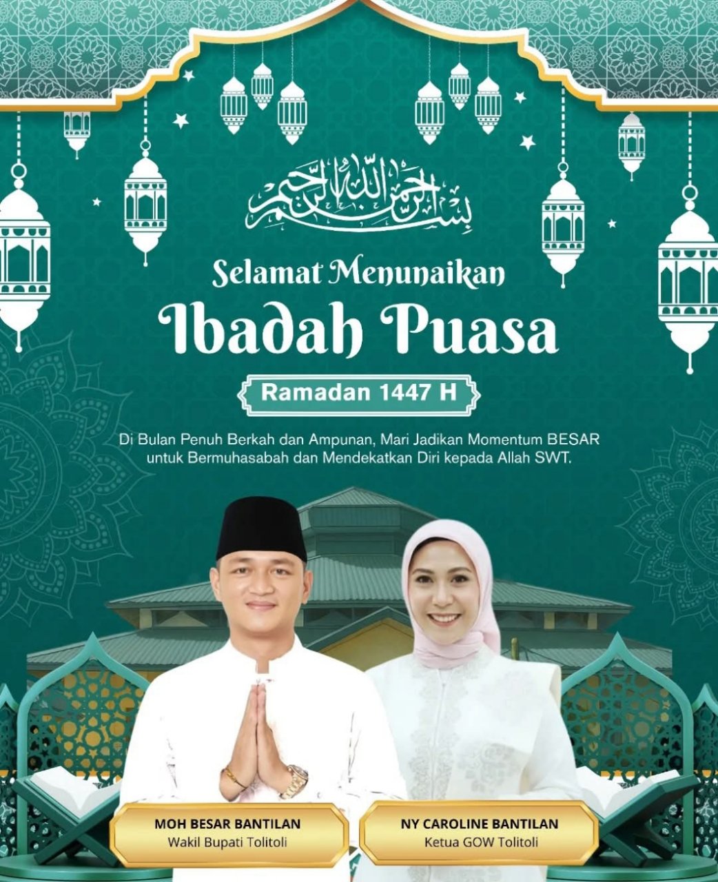 Selamat Menunaikan Ibadah Puasa Ramadhan 1447 Hijriah: Momentum Besar Perkuat Iman, Takwa dan Kebersamaan