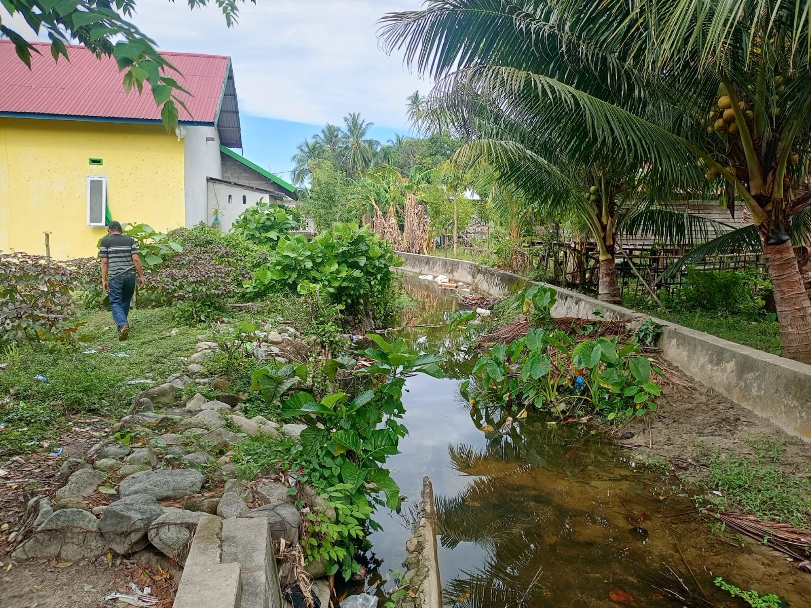 Warga Dusun Lemo Ogotua Harap Tanggul Segera Diperbaiki