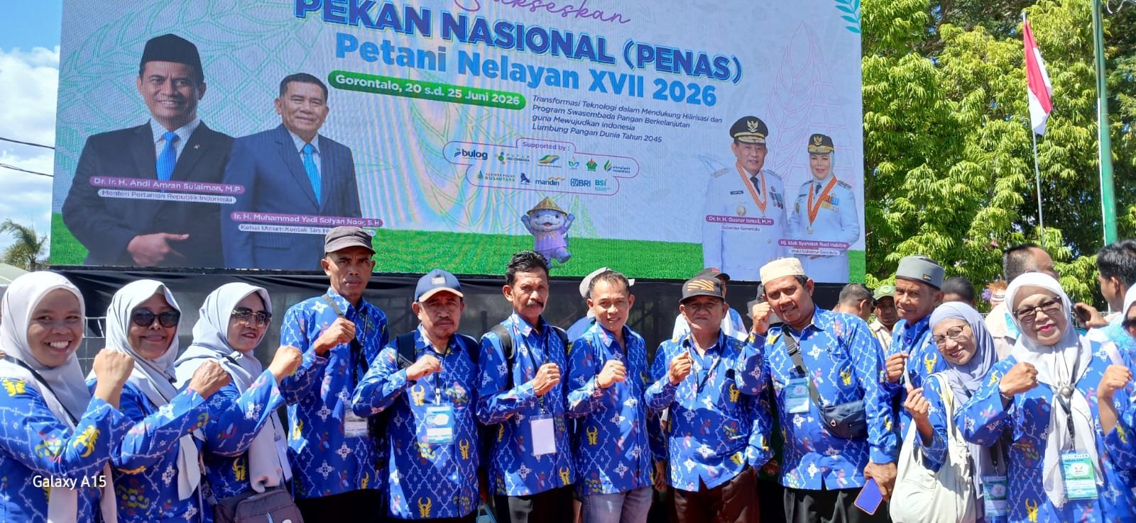 Petani Tolitoli Ambil Bagian di PENAS XVII 2026, Wapres Dorong Transformasi Teknologi Pertanian